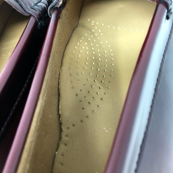 Bass Weejuns Men Whitney Cordovan Penny Loafer 9.5 - Picture 7 of 13